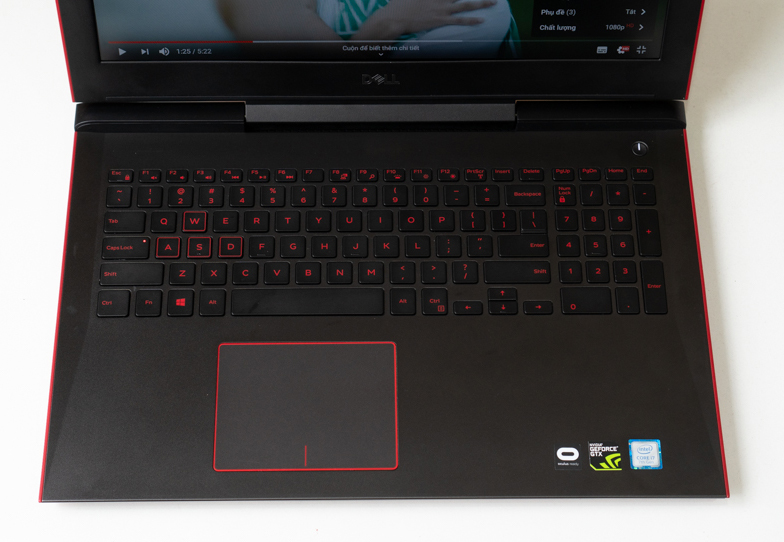 Laptop Dell Inspiron N7577 Core i7-7700HQ | RAM 8GB | SSD M2 128GB + HDD 1T | NVIDIA GeForce GTX 1060 (6GB) | 15.6 inch Full HD