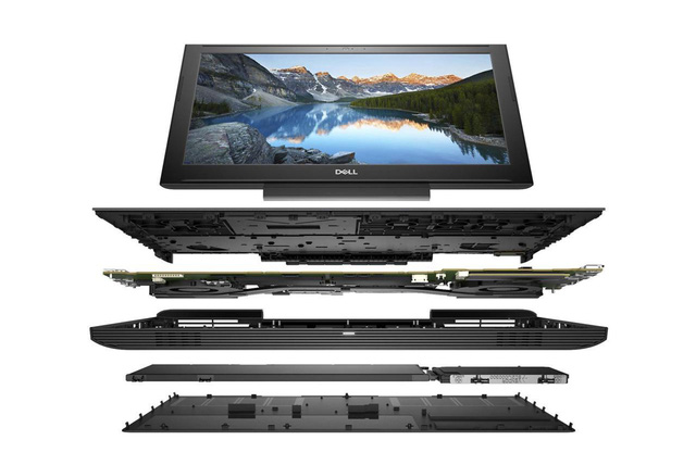 Laptop Dell Inspiron N7577 Core i7-7700HQ | RAM 8GB | SSD M2 128GB + HDD 1T | NVIDIA GeForce GTX 1060 (6GB) | 15.6 inch Full HD