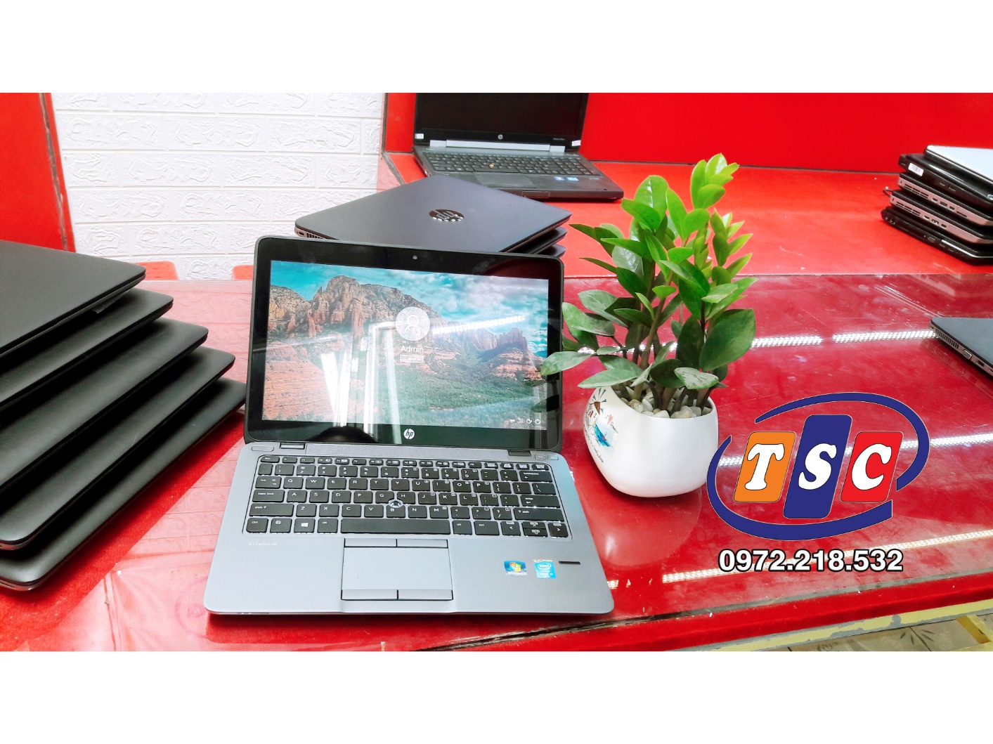 Laptop HP Elitebook 820 G2 | Core i5 5200U | Ram 4GB | SSD 120GB | 12.5 Inch HD
