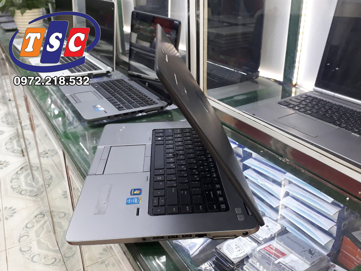 Laptop Hp Elitebook 850 G1 | i5 4300U | RAM 4GB | SSD 120GB | 15.6” HD | VGA AMD ATI RADEON HD8750M
