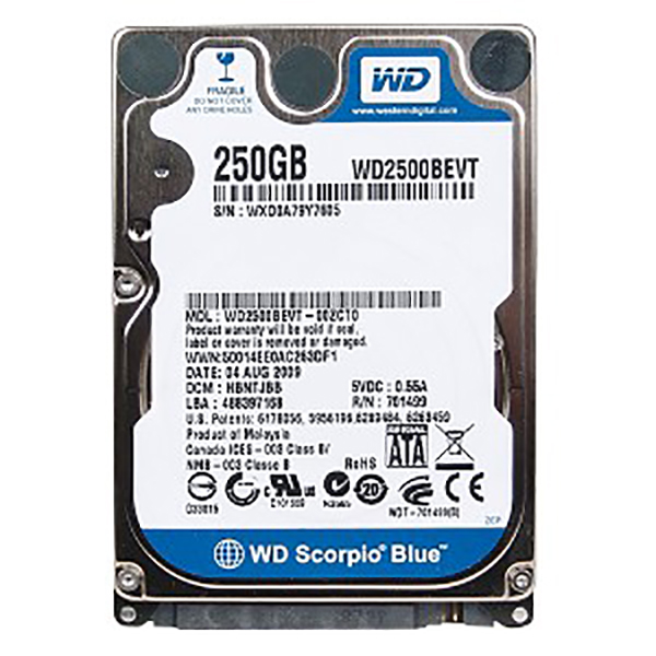 Ổ cứng HDD 250Gb cũ loại tốt giá rẻ nhất tại Thanh Hóa.