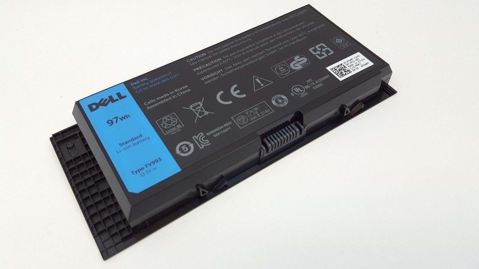 Pin Dell Precision M4600, M6600, FV993, M4700, M4800, thay pin laptop tại thanh hóa