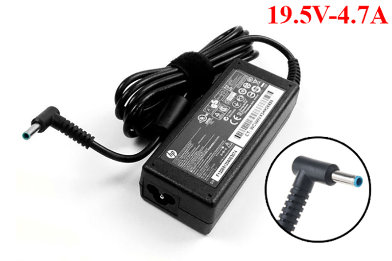 Sạc laptop HP 19.5V - 4.7A chân kim nhỏ loại tốt, sạc laptop tại thanh hóa