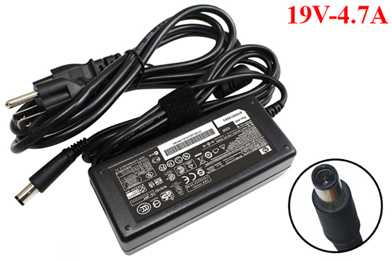 Sạc laptop HP 19V - 4.7A chân kim thường loại tốt, sạc laptop tại thanh hóa